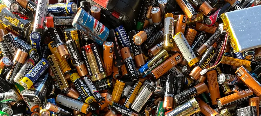 Pile of Batteries