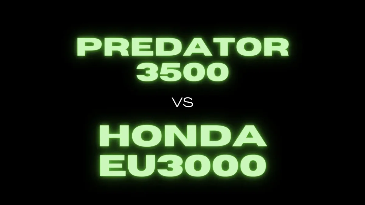 Predator 3500 Inverter Generator vs Honda