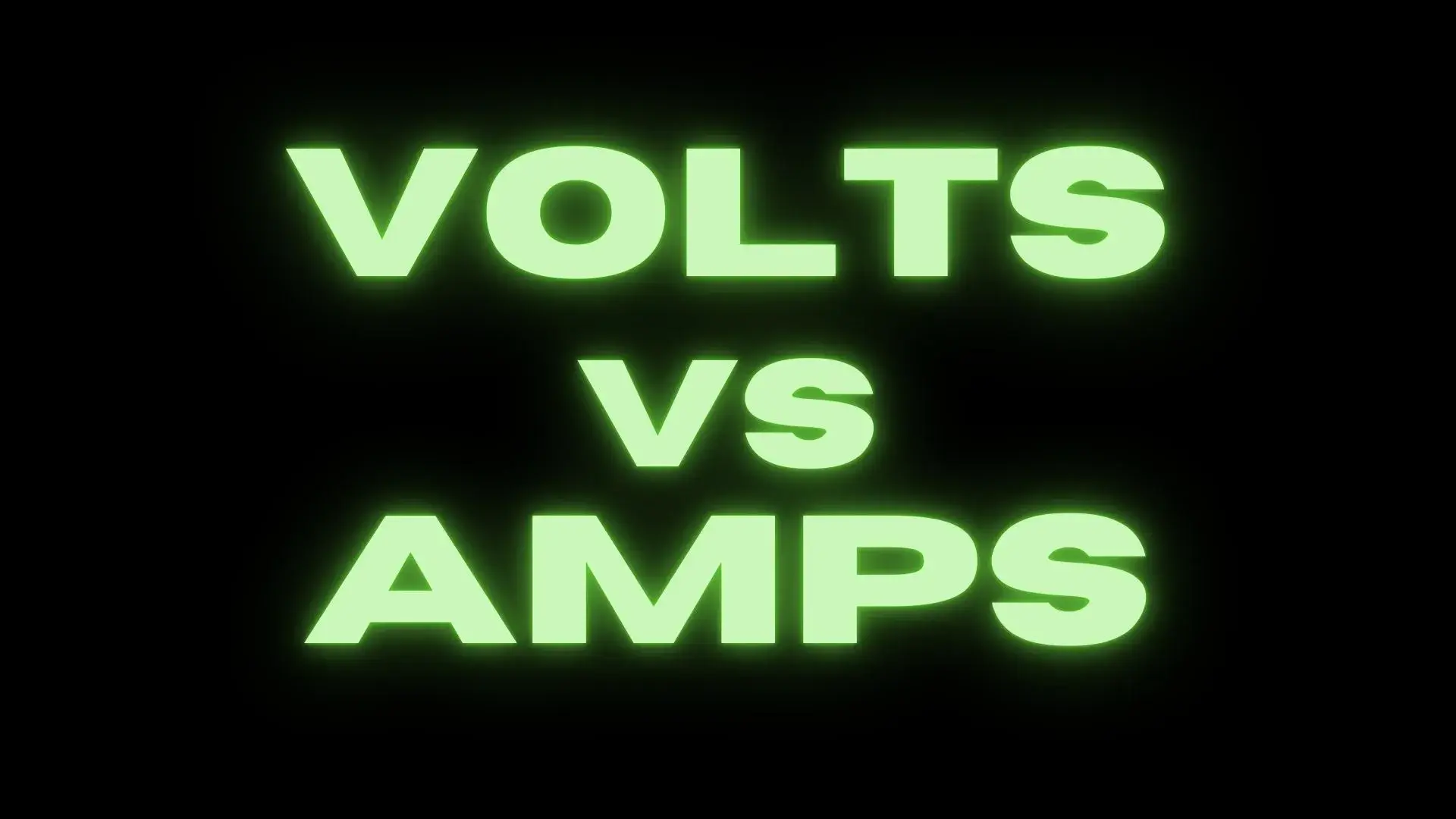 What is More Important: Volts or Amps for Charging