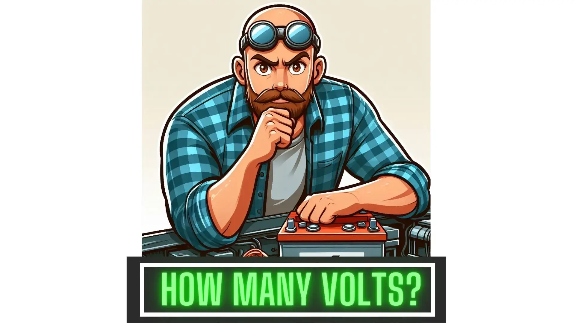 How many volts does a 12volt battery need to start a car?